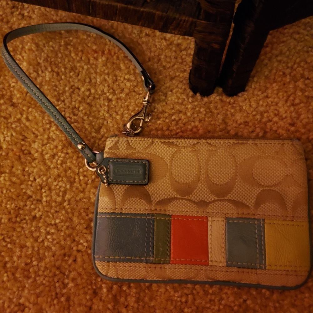 Coach wristlet